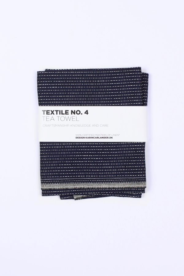 Tea Towel, Textile No. 4 - Zigzag - Image 3