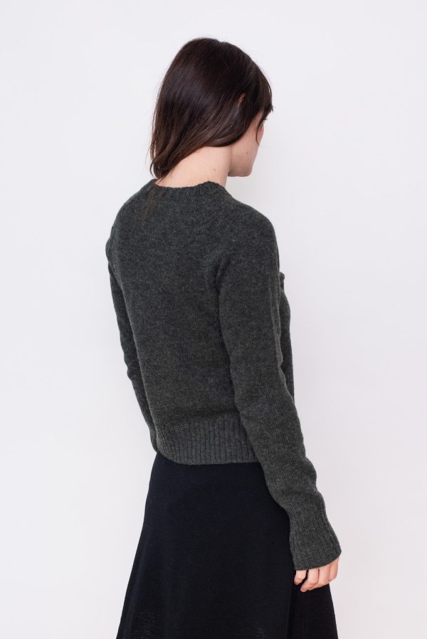 Raglan Cardigan Green - Image 6